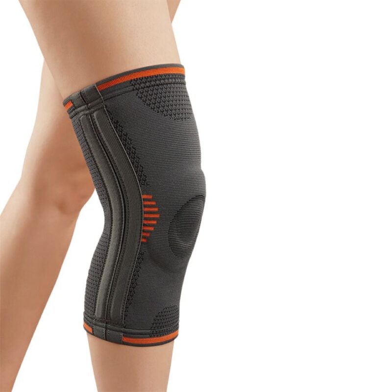 Rodillera elástica con flejes